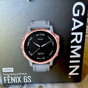 Garmin Fenix 6s Sapphire Rose Gold/Gray
